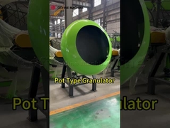 1-3t/h خط تولید کود ارگانیک ماشین Granulator نوع گلدان