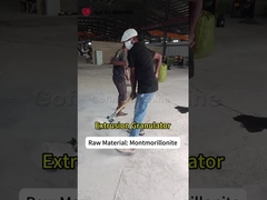 گرانولاتور پودر مونتموریلونیت | پلت‌ساز پرس دو غلتکی