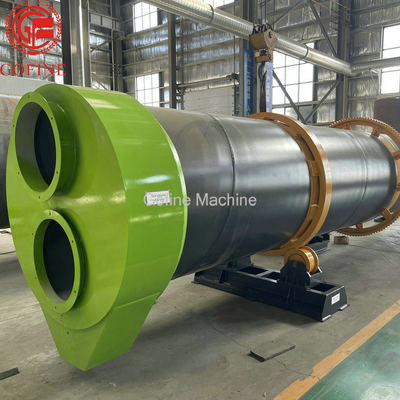 خشک کن های چرخشی صنعتی 8-16 دستگاه فرآوری کود TPH