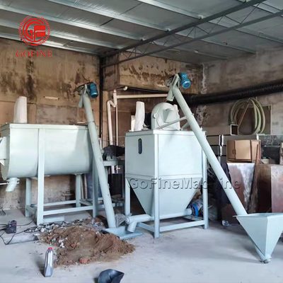 55kW ماهی مواد غذایی گلوله سازی ماشین 15 تن / ساعت برای علف دانه ذرت فول سویا
