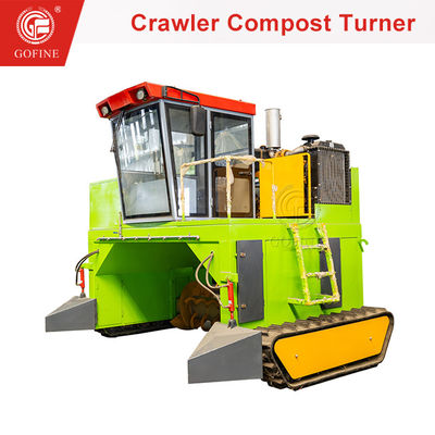 صنعت Windrow کمپوست ترنر آلی کود کمپوست ماشین
