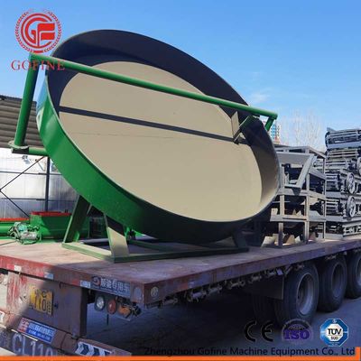 1000kg / H خط تولید کود آلی دیسک Q235
