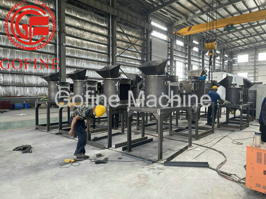 دستگاه سنگ شکن کود زنجیری کیبلر افقی 5T/H