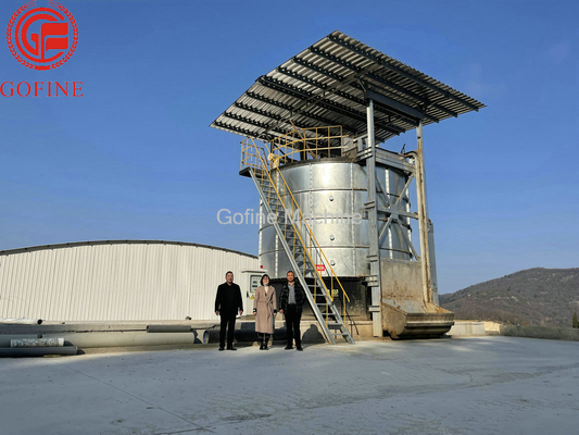 مخازن تخمیر تولید کود هوازی 18.9KW مزرعه حیوانات